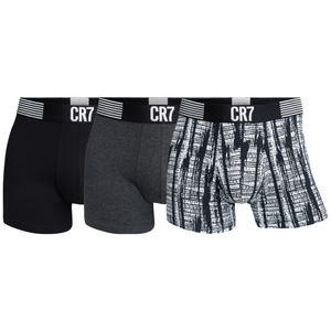 CR7 Trunks 3 Pack Men Dark Mix – official CR7 underwear Europe mycr7.eu