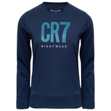 CR7 Pyjama Boys Blue Grey – official CR7 underwear Europe mycr7.eu