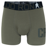 CR7 Trunks 2 Pack Bamboo Boys Black Khaki – official CR7 underwear Europe mycr7.eu