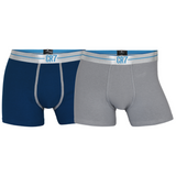 CR7 Trunks 2 Pack Men Grey Blue Mix – official CR7 underwear Europe mycr7.eu