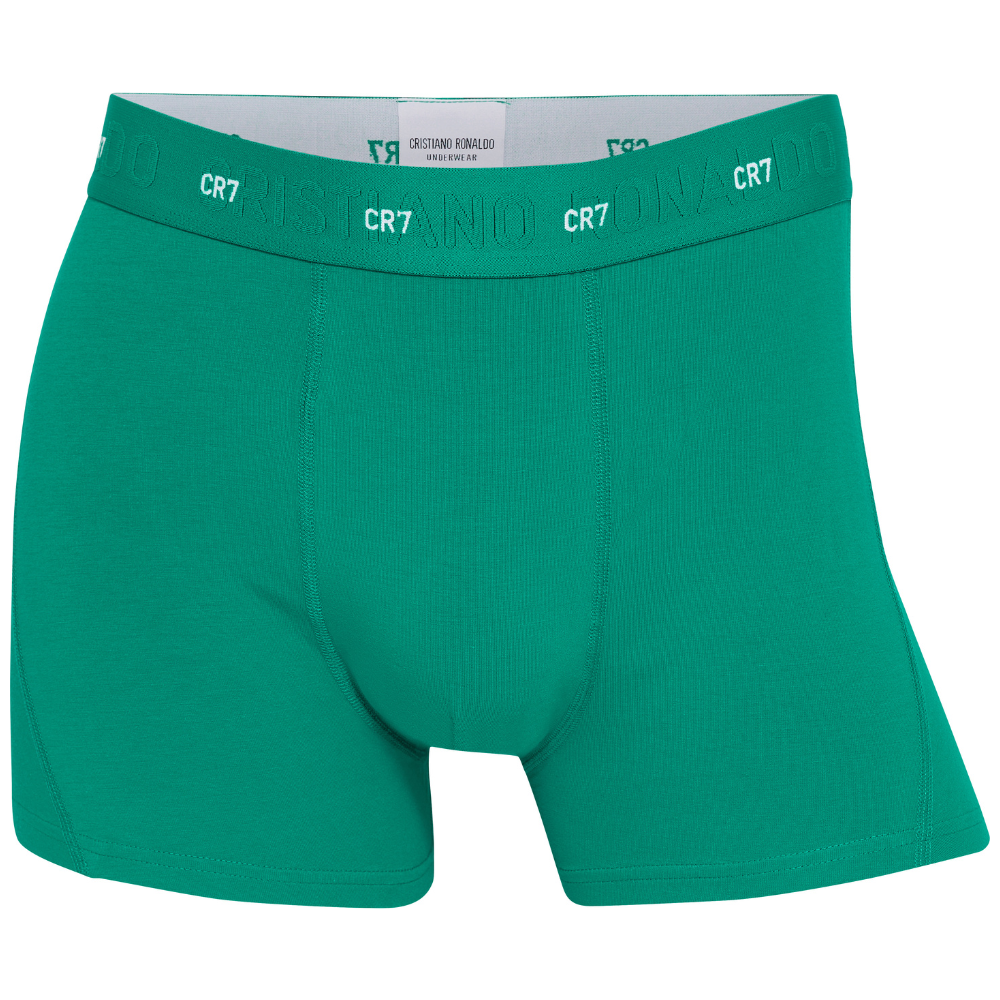 CR7 Trunks 3 Pack Soft Bamboo Men Blue Green – official CR7 underwear Europe mycr7.eu