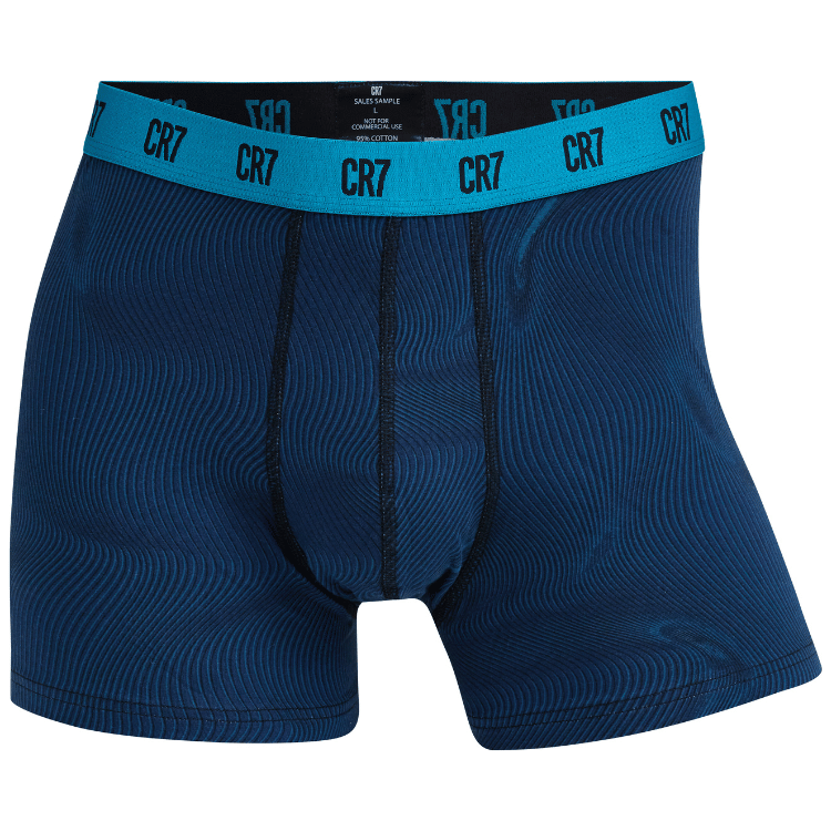 CR7 Trunks 3 Pack Men Blue Mix – official CR7 underwear Europe mycr7.eu