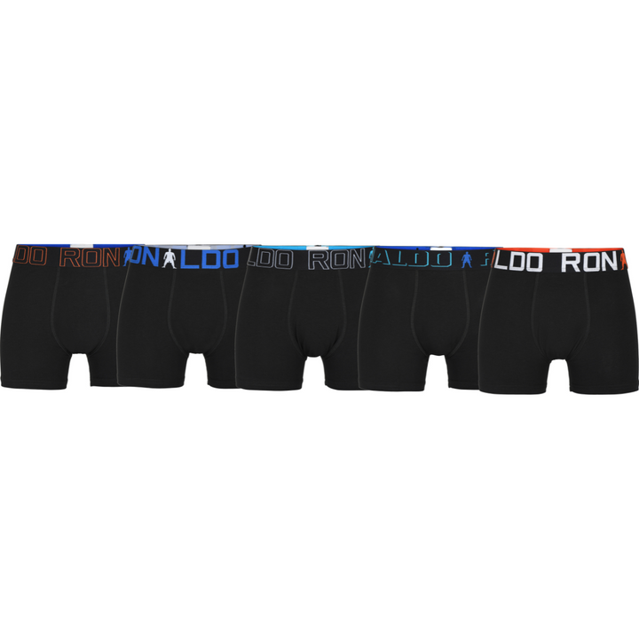 CR7 Trunks 5 Pack Boys Travel Bag Black – official CR7 underwear Europe mycr7.eu