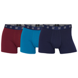 CR7 Trunks 3 Pack Men Multicolour Blue Waist Band – official CR7 underwear Europe mycr7.eu